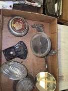 Vintage Automobile Mirrors, Lighrs