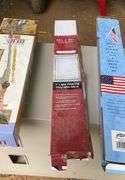 American flag, 32 x 24 window blinds, and extra arm grabber