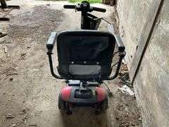 Go-Go electric scooter, w/charger. Unknown condition