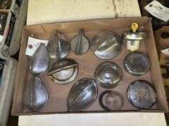 Radiator Cap Hood Ornaments, Gas Caps, for Vintage Automobiles