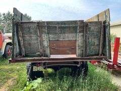Ford Model 8R8T F-5 Single Axle Truck with 12' Box, Flat Head V-8 (Front pi