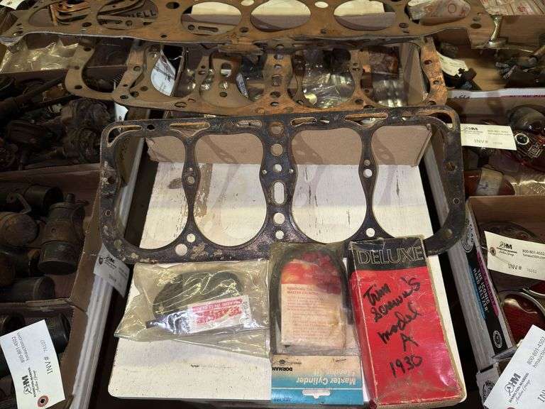 Ford Model T/A Parts - Copper Head Gaskets, Reproduction Hardware and Parts