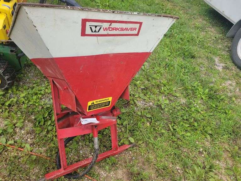 Worksaver 3pt PTO Seeder/Fertilizer Spreader
