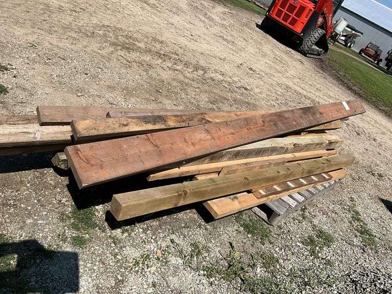 Pallet of lumber