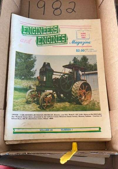 1982,1983,1984 Engineers and Engines Magazine