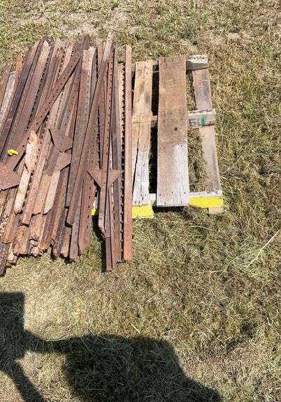 4ft steel posts, approximately 50