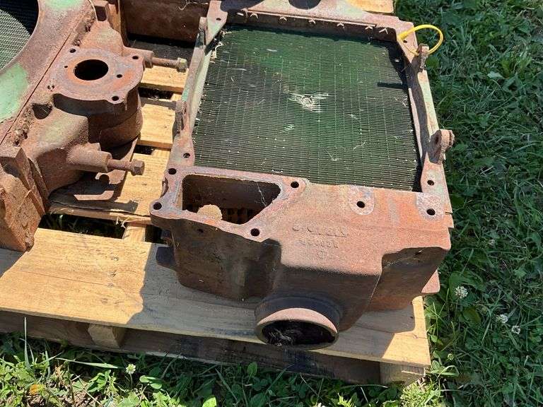 JD radiator off John Deere B