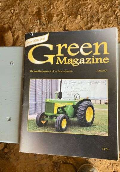 2004,2005,2006,2007 Green magazine
