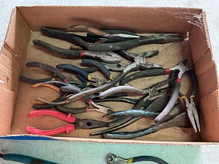 Pliers, Side Cutters, Needle Nose Pliers