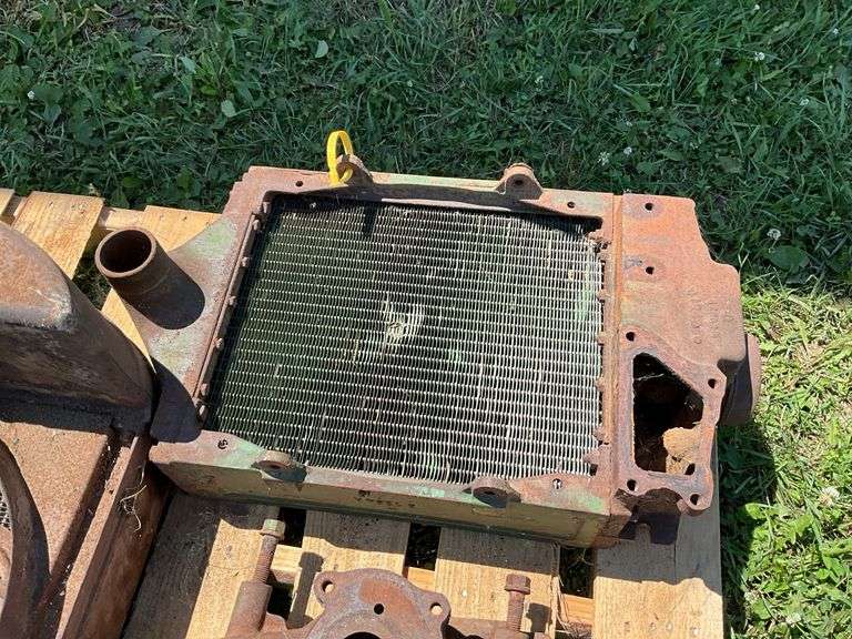 JD radiator off John Deere B