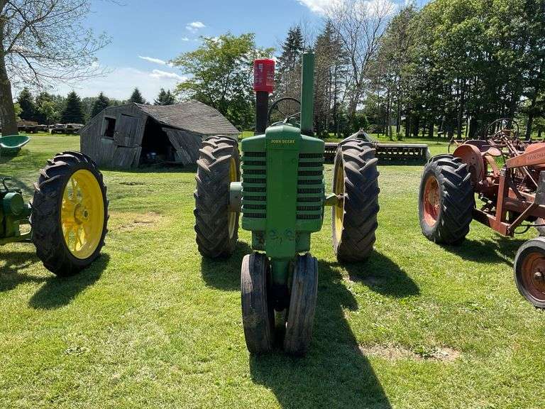 John Deere G Tractor, GM, War Time Tractor, NF, Gas, 15.5x38” Tires, PTO, S