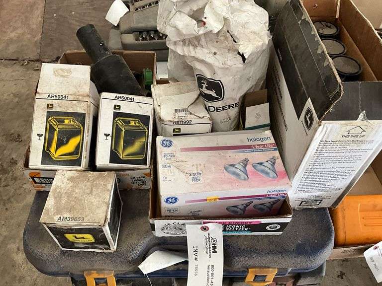 John Deere Oil, Fuel Filters, Bulbs, Corn Head Grease