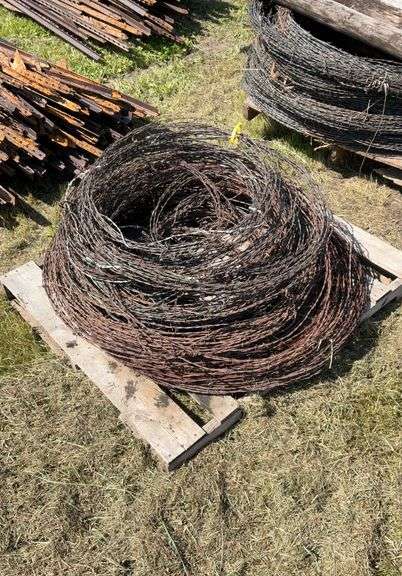 Pallet of Barbwire