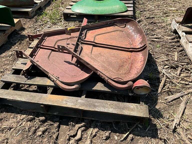 (2) Massey Harris clam shell fenders fits 44 or 33 series