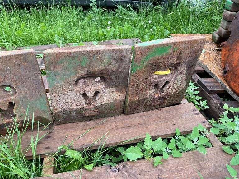 pair of JD front stack weight brackets