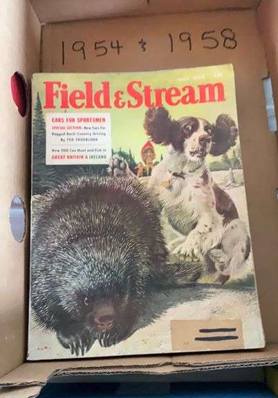 1954 1958 Field and Stream Magazine