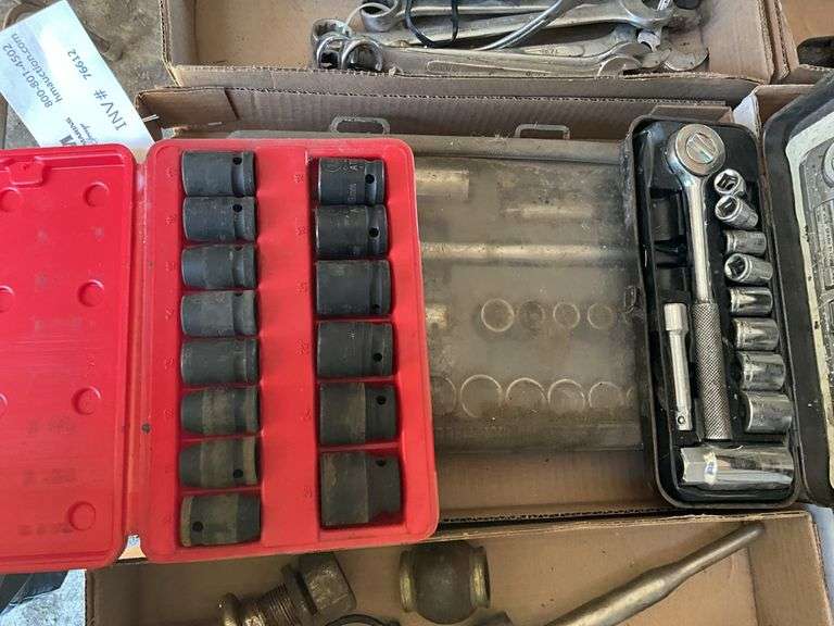 (3) Socket Sets with Cases
