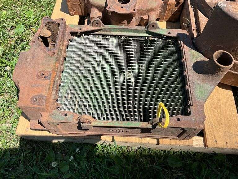JD radiator off John Deere B