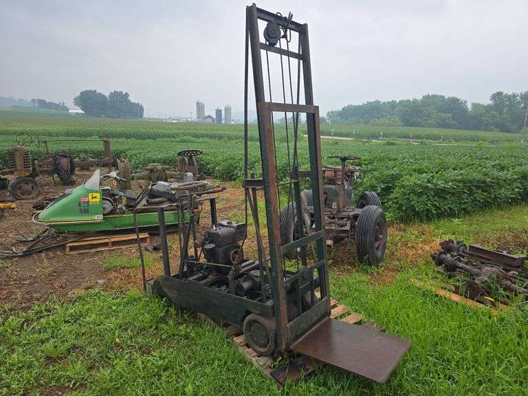 Vintage forklift