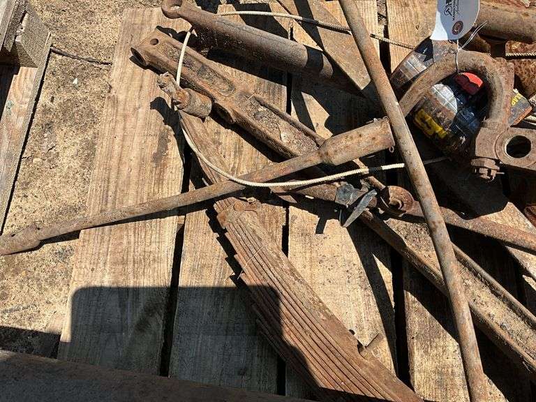 Pallet of Model A Vehicle Parts