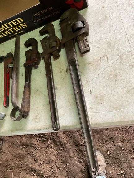 Assorted Pipe Wrenches