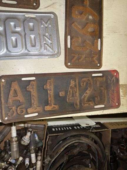 Antique License Plates - 1920’s ,1930’s