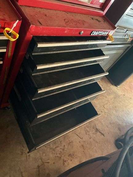 Craftsman 5 drawer rolling tool chest Hamilton Maring Auction Group
