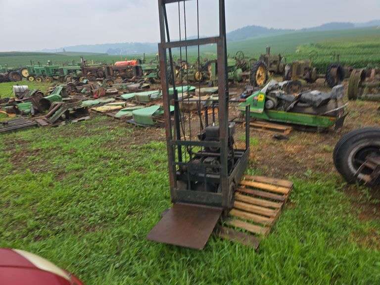 Vintage forklift