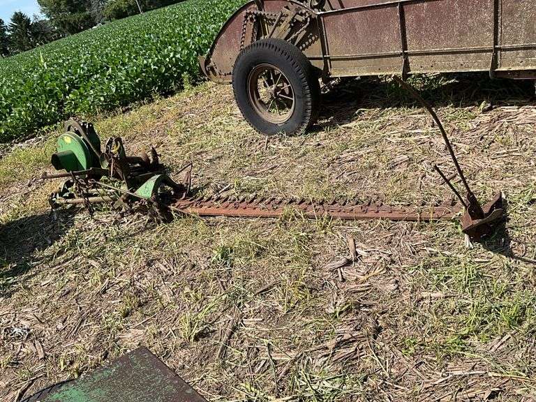 JD 39 mounted sickle mower, 3 pt