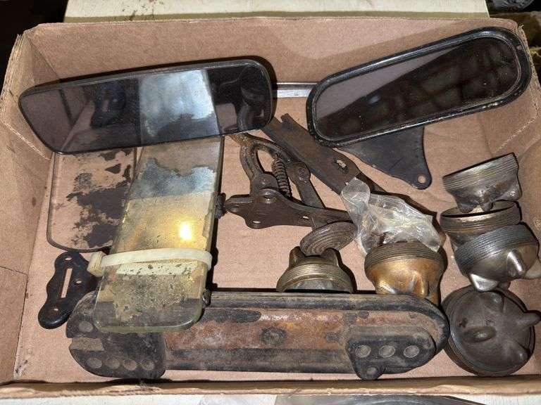 Mirrors, Caps, Pedals for Vintage Automobiles