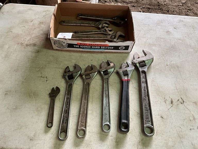 Assorted Cresent Wrenches
