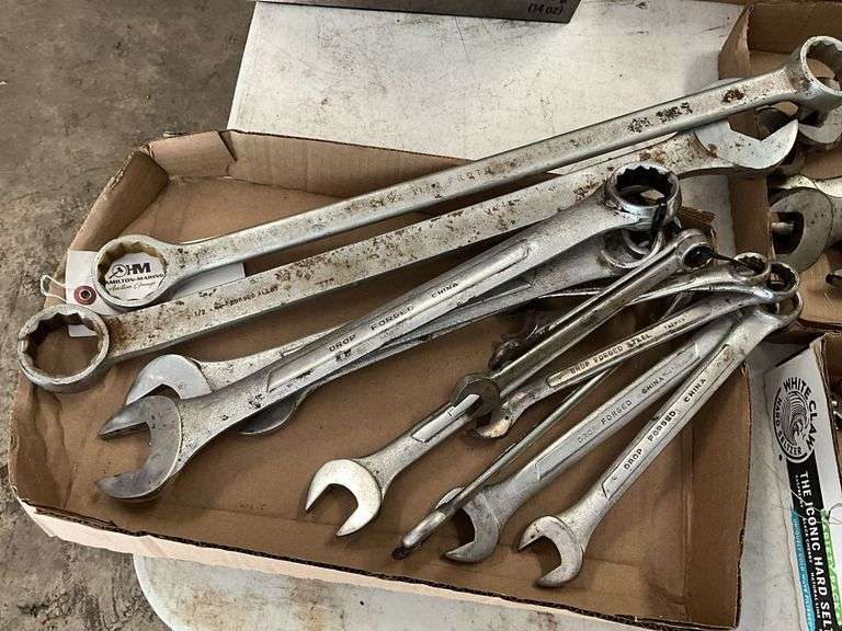 Open/Box Ended Wrenches (1 1/2”-3/8”)