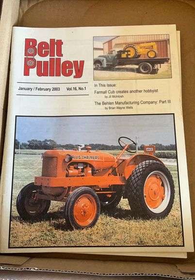 2002, 2002,2004 Belt Pulley Magazine
