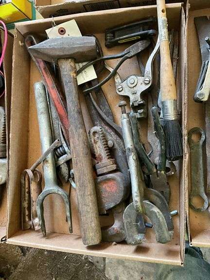 Pipe Wrench, Pickle Fork, other Tools