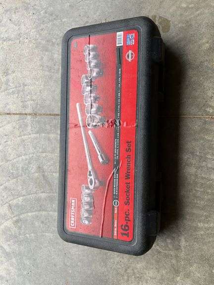 ¾” Drive Craftsmen Socket Set, USA Made
