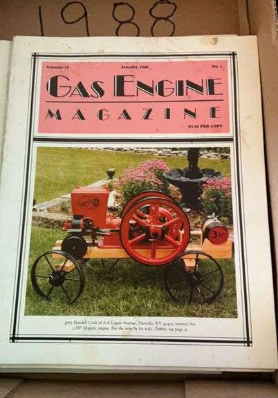1987,1988,1989 Gas Engine Magazine