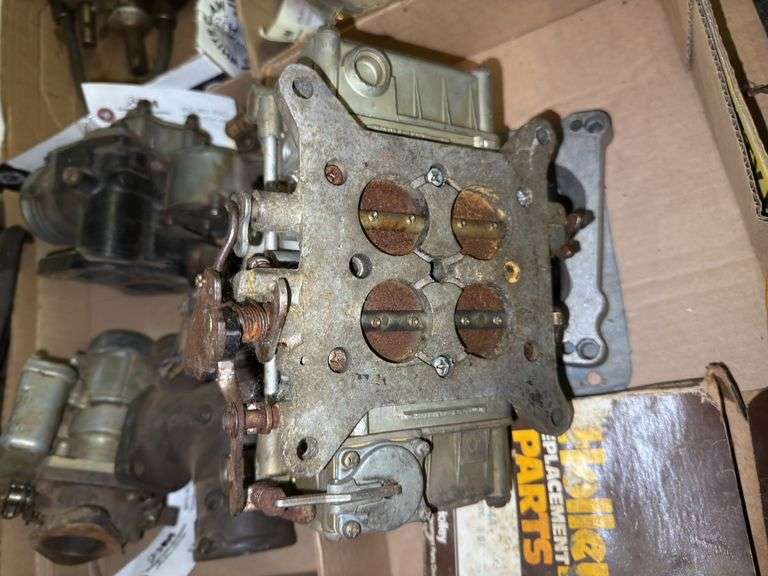 Holley 4 Barrel Carburetor, Carburetor Adapter plate
