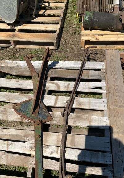(2) side hill hitches off JD tractor