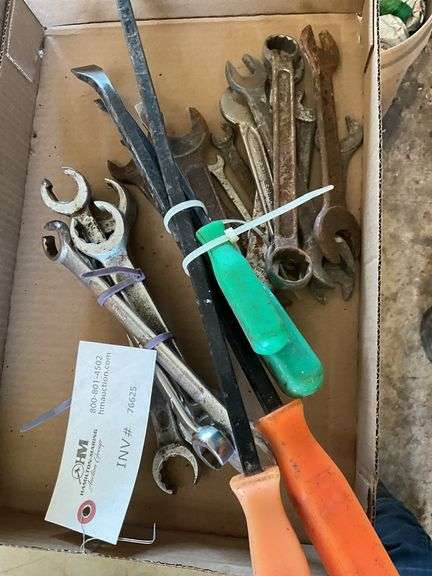 Line Wrenches, other Wrenches and Pry Bars