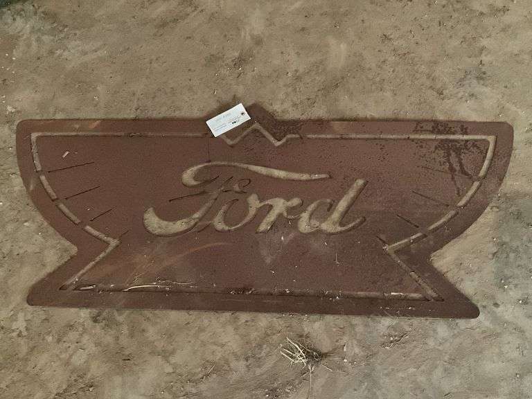 Metal Cut Out “FORD” Sign