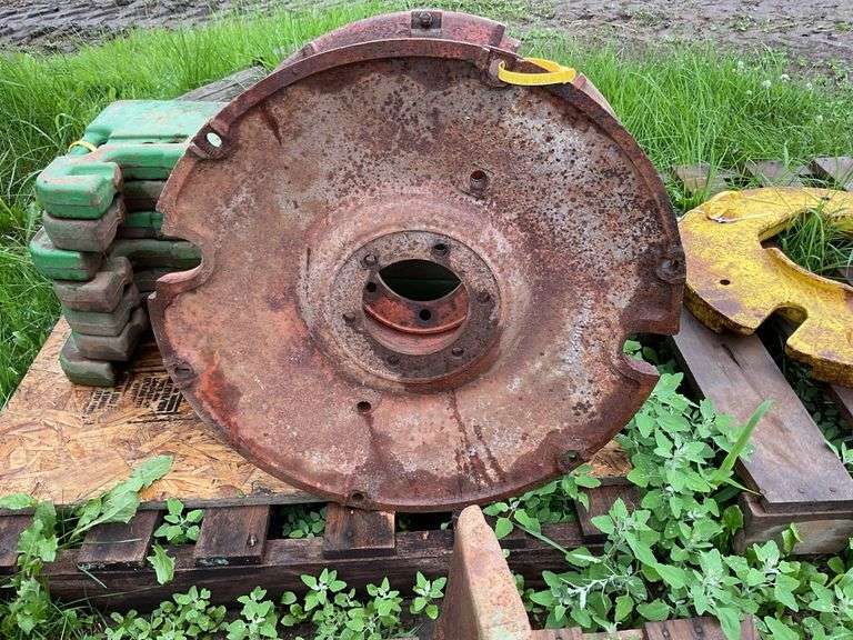 Pair of tractor tire weights
