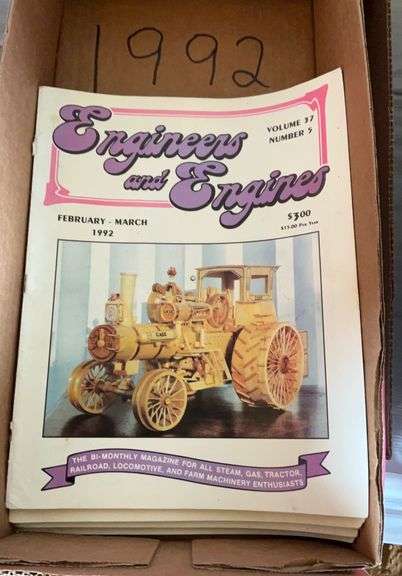 1991,1992,1993 Engineers and Engines Magazine