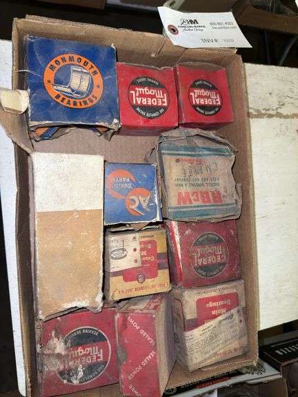 Bearings and Parts in Original Factory Packaging