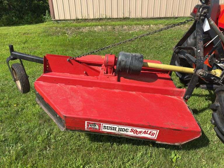 Bush Hog Squealer SQ60 Rotary Brush Mower, 60”, 3pt., 540PTO, SN: 12-00717,