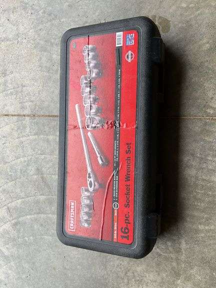 ¾” Drive Craftsmen Socket Set, USA Made
