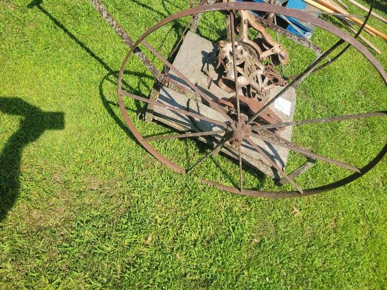 Steel Wheeled Cart, Hay Trolleys