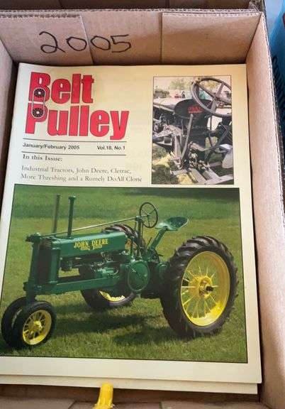 2005, 2006, 2007 Belt Pulley Magazine