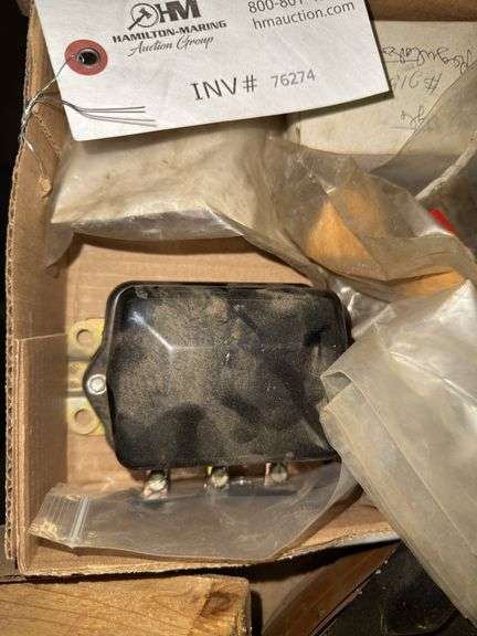 Parts For Vintage Automobile - Dash Lamp, Wheel Seals,Voltage Regulator, Wi