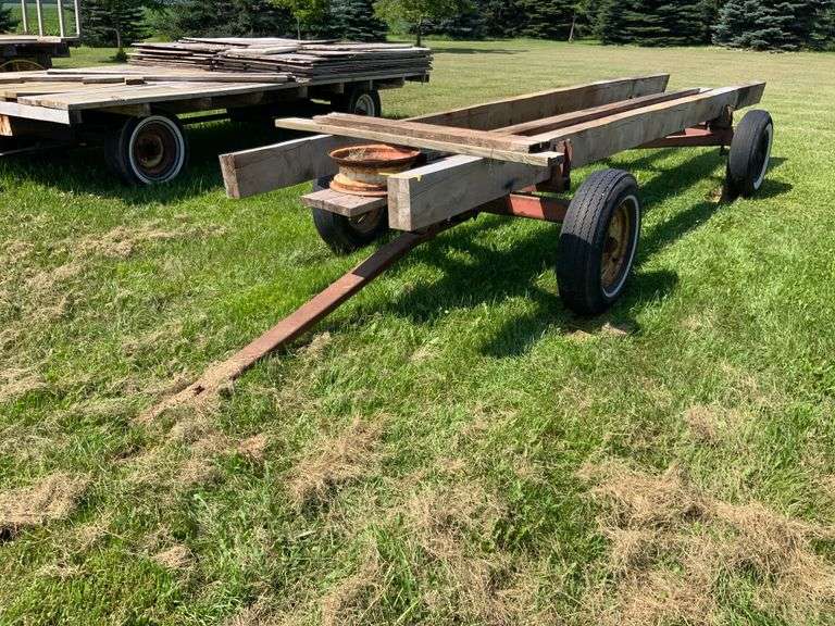 Running gear w/ 18ft 4x8 boards