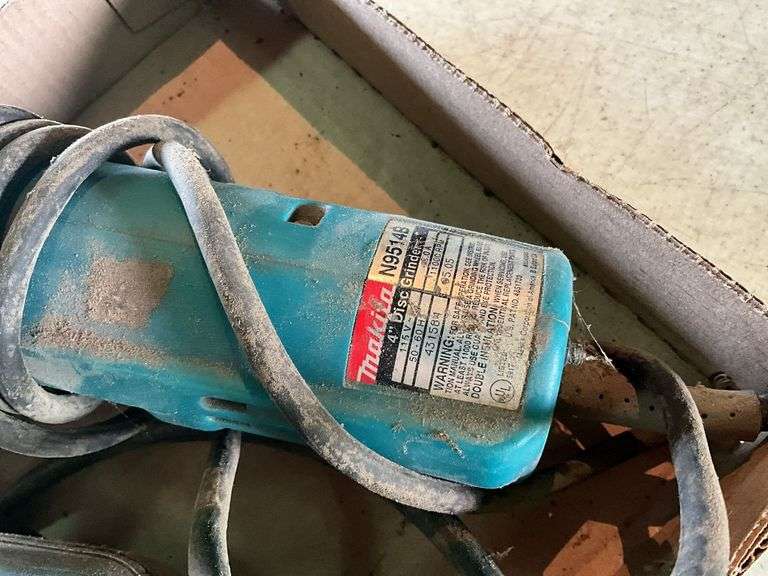 Makita Corded Grinder, Corded Drill